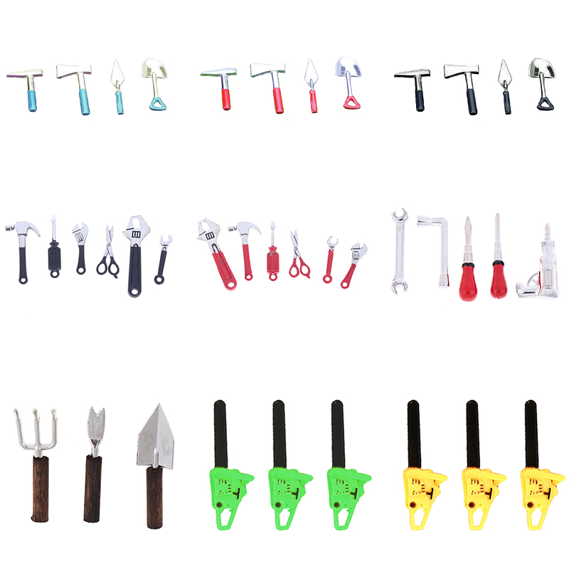 Gardening Tools Repair - 3/4/5/6Pcs Dollhouse Miniature Repair Kits Accessories