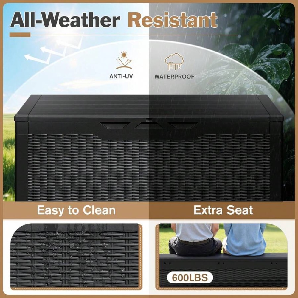Large Lockable Outdoor Storage - Gardening Tools Storage ulasan dan harga