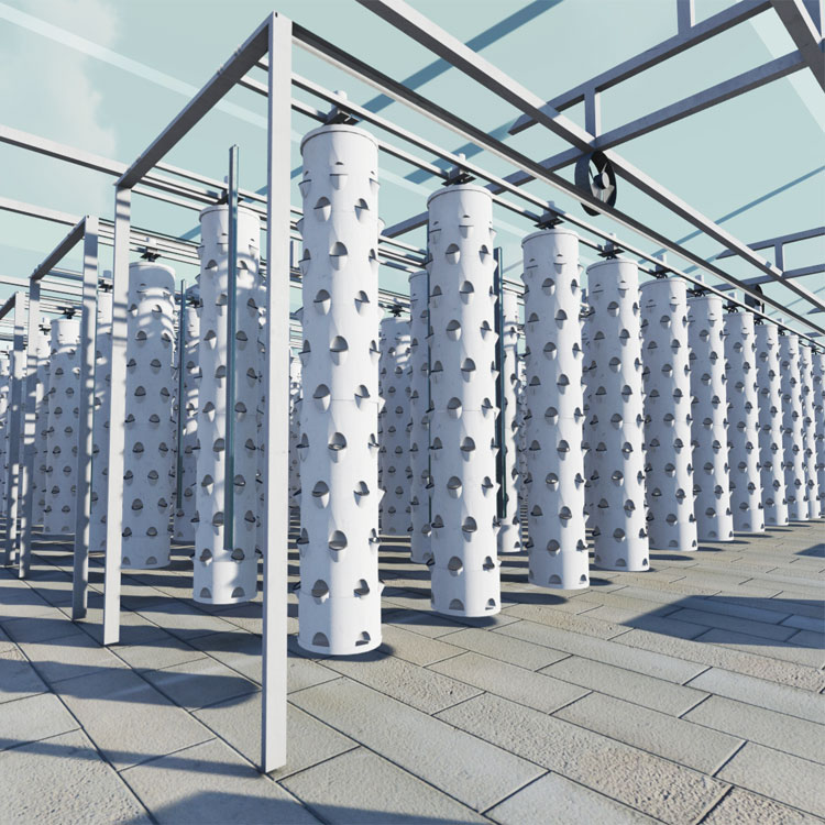 Smart Hanging Column Hydroponi - Hydroponic System ulasan dan harga