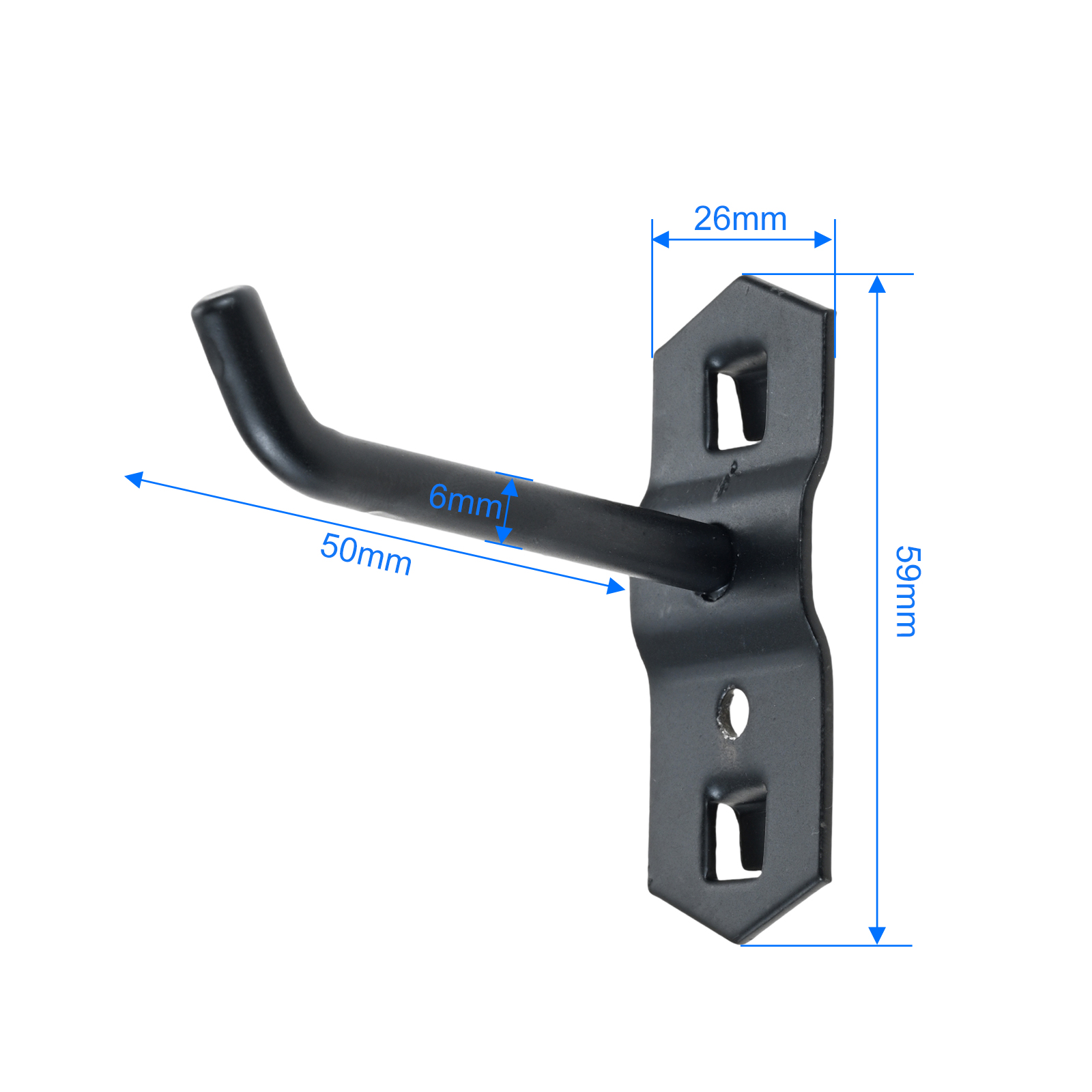 10Pcs/set 50mm Black Hole Boar - Gardening Tools Usa ulasan dan harga