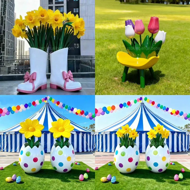 Fiberglass Lifelike Sculpted F - Gardening Tools Photo ulasan dan harga