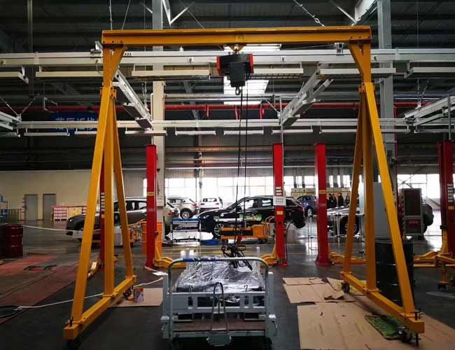 2t 3 Ton 5 Ton Mobile Gantry C - Gardening Tools Price ulasan dan harga