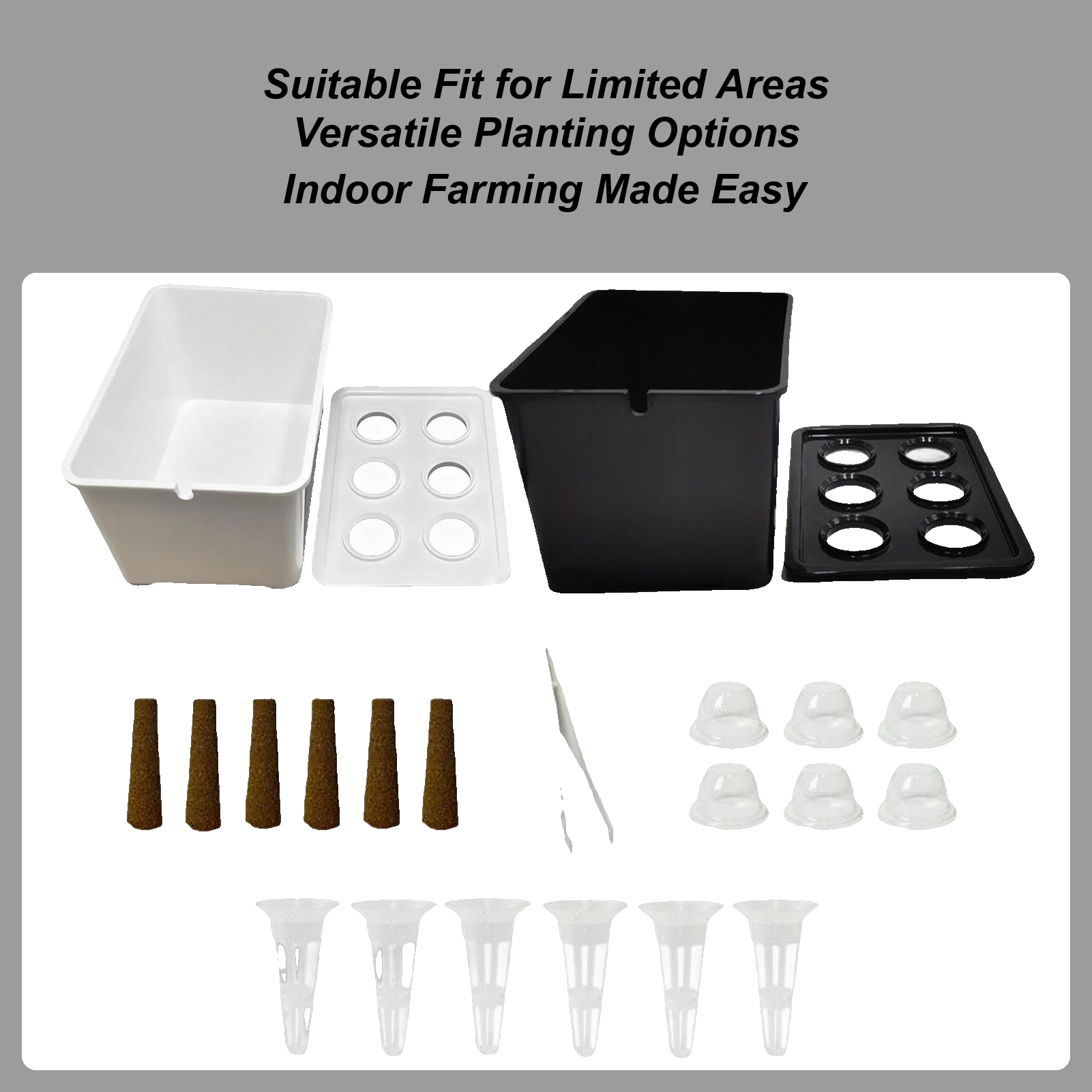 Hydroponic Planting Kit Beginn - Hydroponic System ulasan dan harga