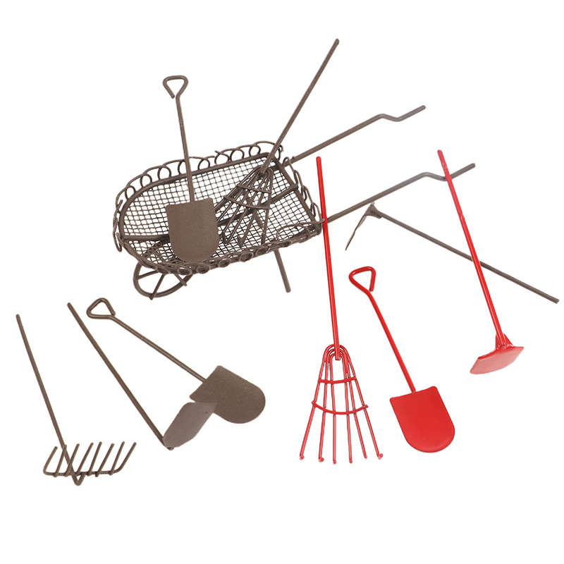 1/12 Dollhouse Simulation Gard - Gardening Tools Usa ulasan dan harga