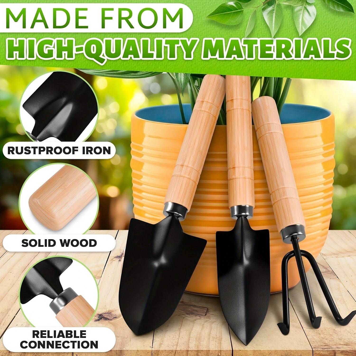 3PC/1Set Mini Gardening Tools  - Gardening Tools Usa ulasan dan harga
