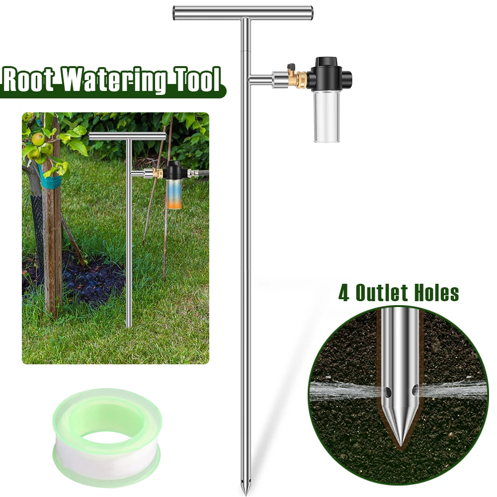 Root Watering Tool Stainless S - Root Watering Spike ulasan dan harga
