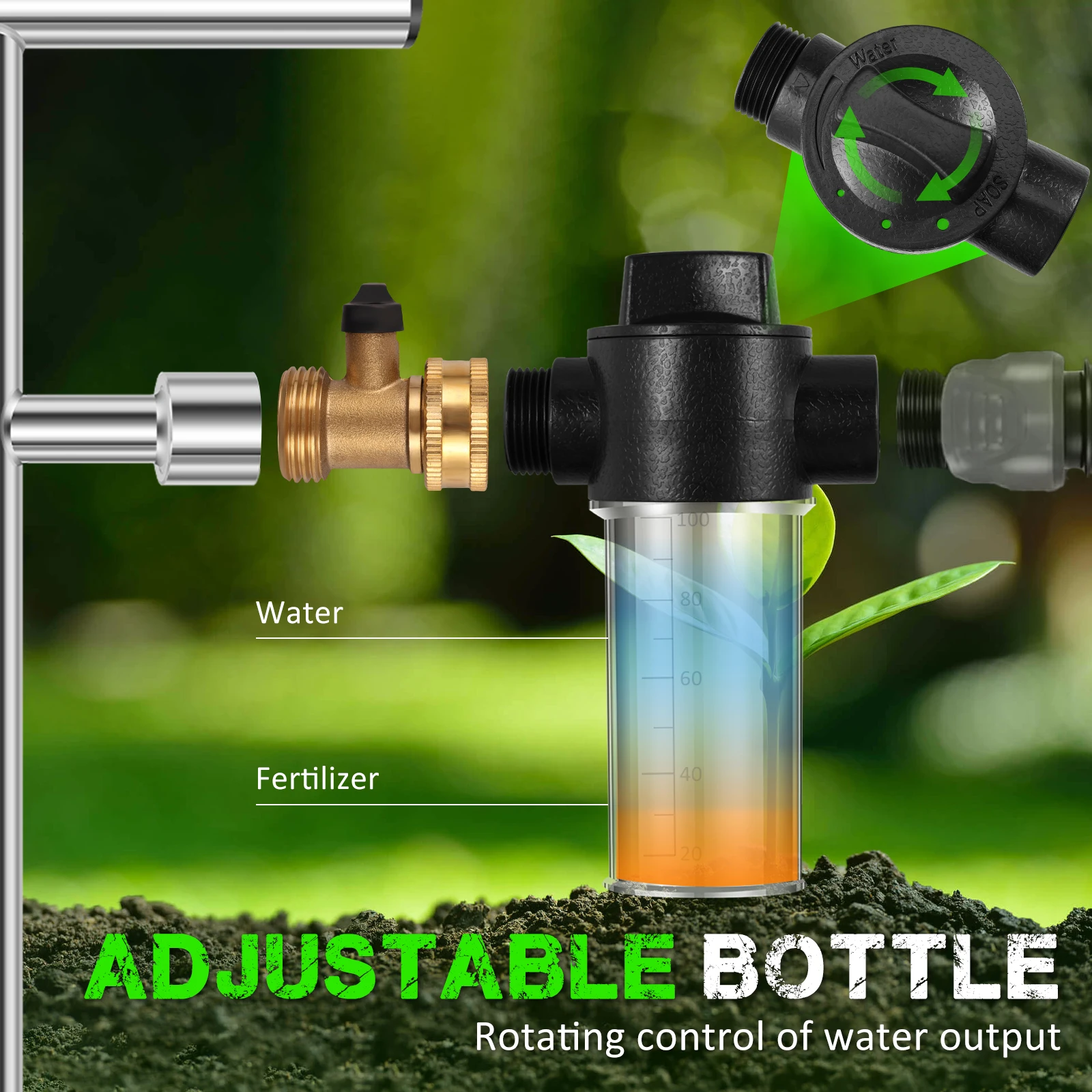 Root Watering Tool Stainless S - Root Watering Spike ulasan dan harga