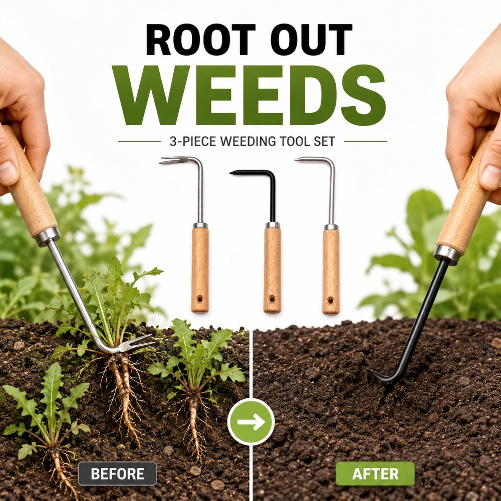 Root Puller Weeding Tool Multi - Root Watering Spike ulasan dan harga