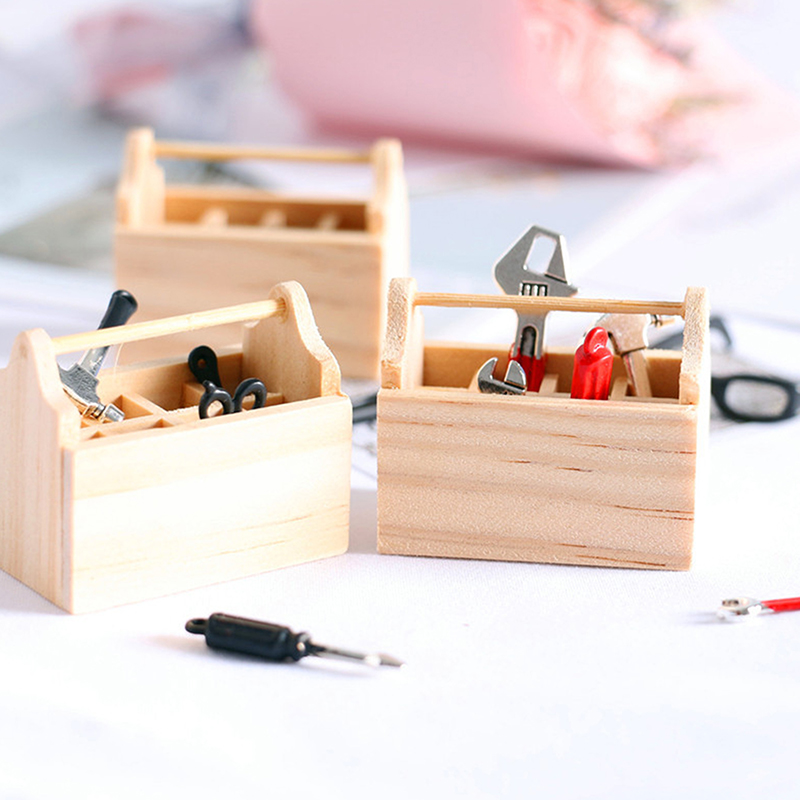 3/4/5/6Pcs Dollhouse Miniature - Gardening Tools Repair ulasan dan harga