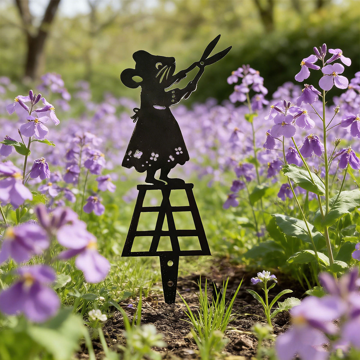 Black Silhouette Line Metal Ga - Gardening Tools Usa ulasan dan harga