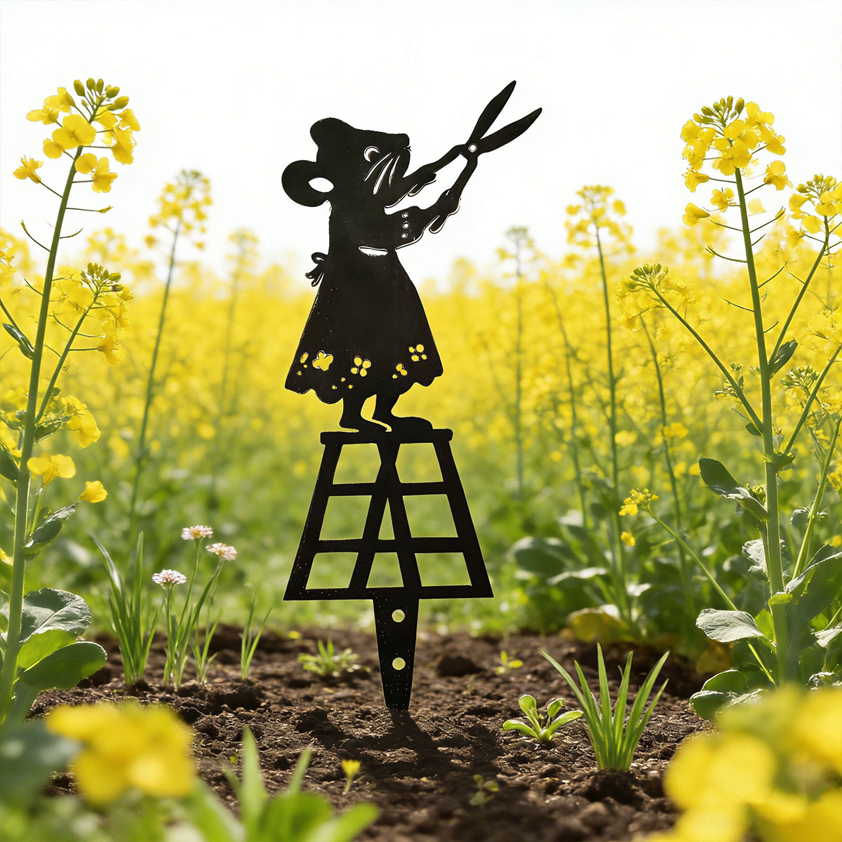 Black Silhouette Line Metal Ga - Gardening Tools Usa ulasan dan harga