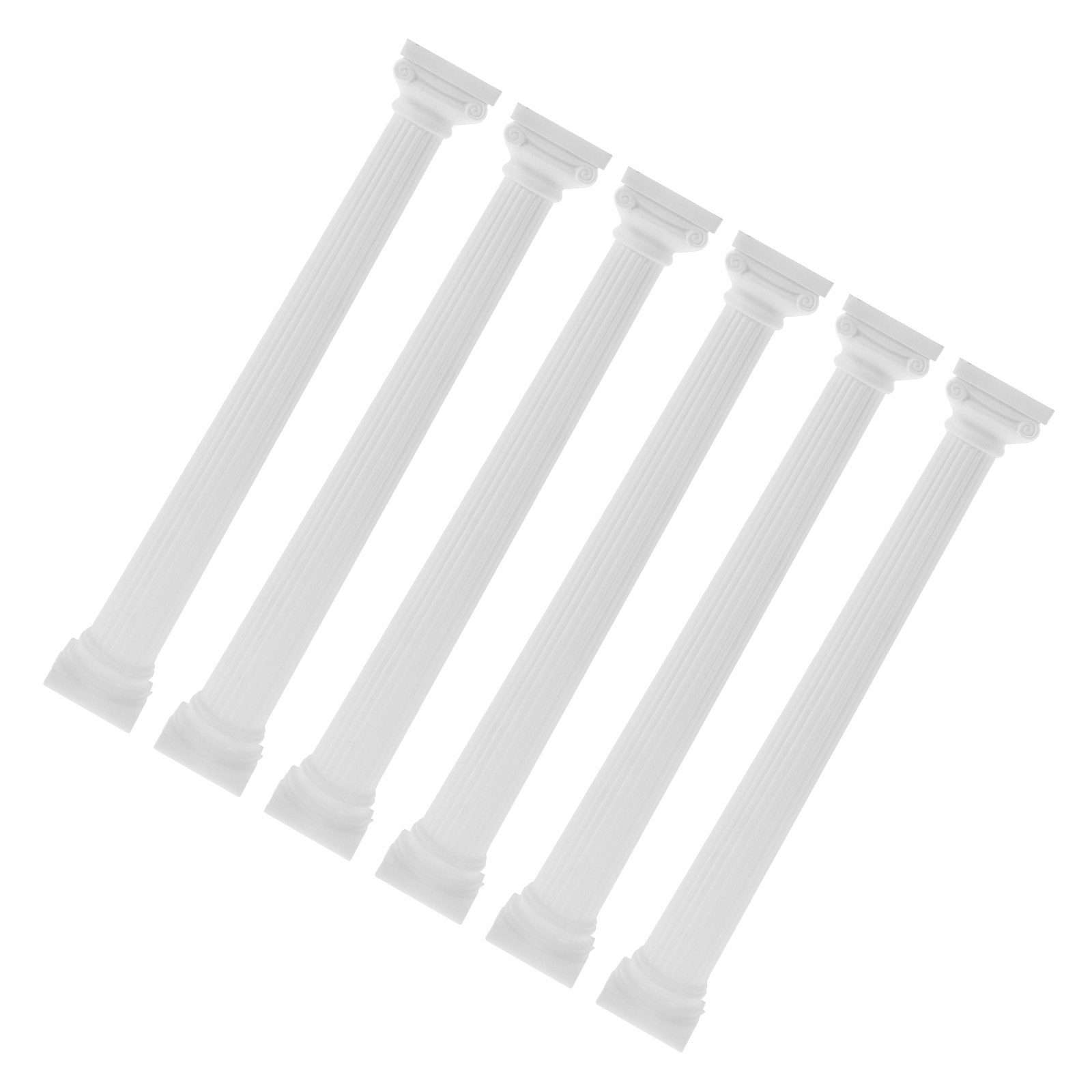 6Pcs Roman Pillar Statue Plast - Gardening Tools Photo ulasan dan harga