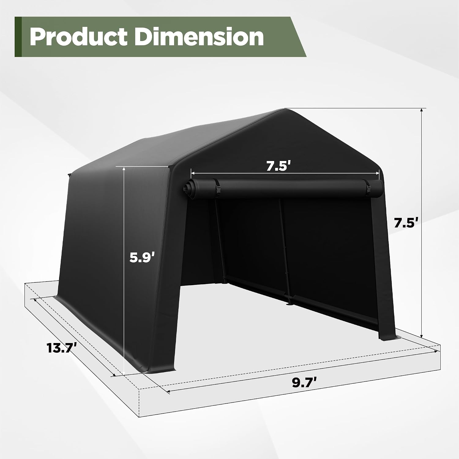 Portable Outdoor Storage Shed  - Gardening Tools Storage ulasan dan harga
