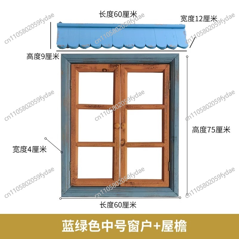 Retro Old Wood Window Wall Han - Gardening Tools Photo ulasan dan harga