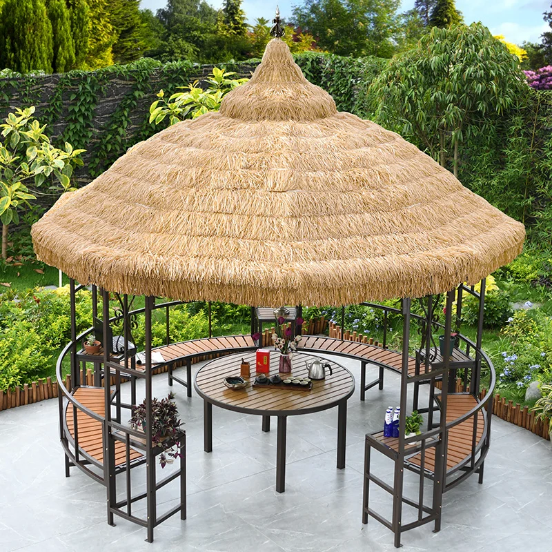 Outdoor thatched pavilions, vi - Gardening Tools Photo ulasan dan harga