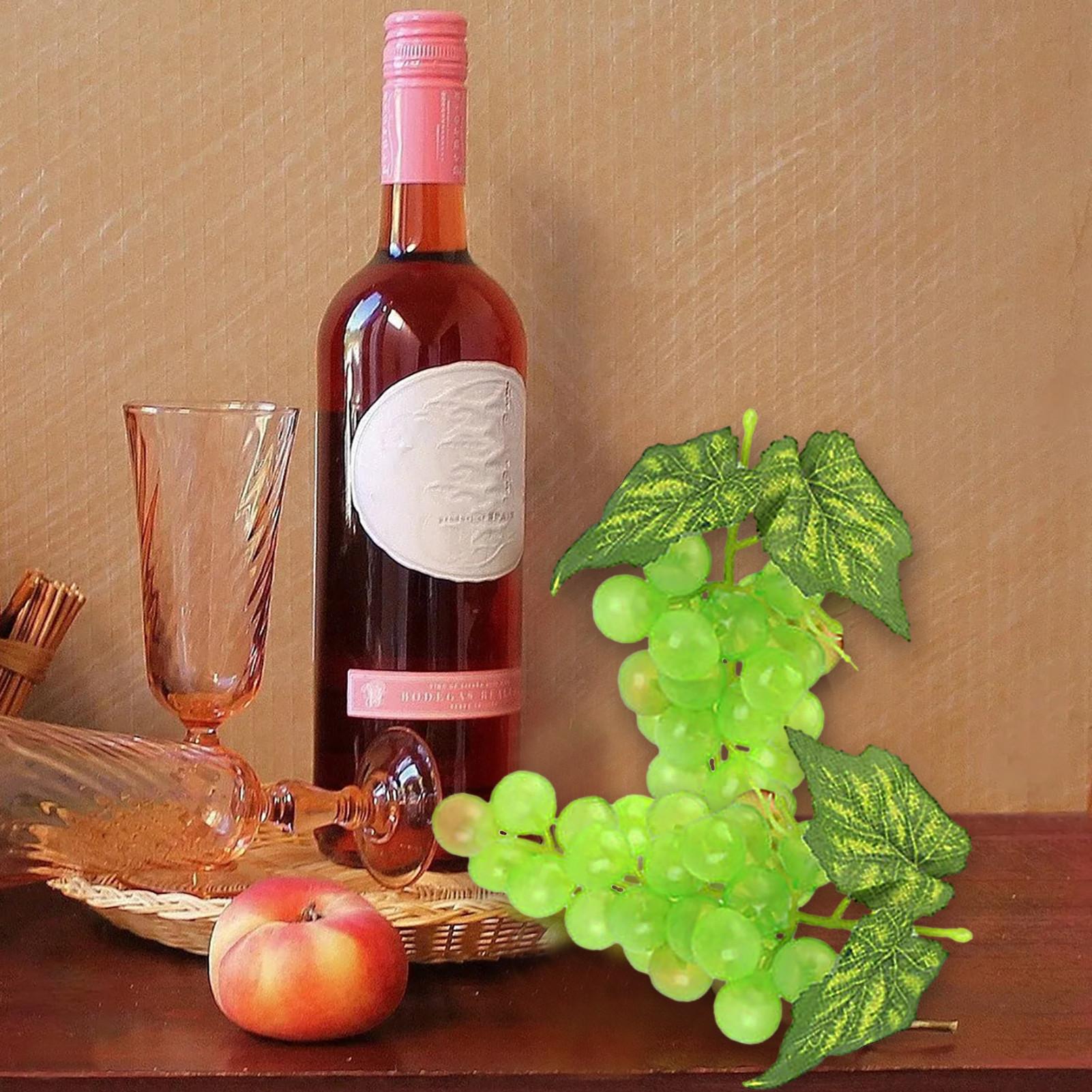 Fake Grapes Bunches Ornament 1 - Gardening Tools Photo ulasan dan harga