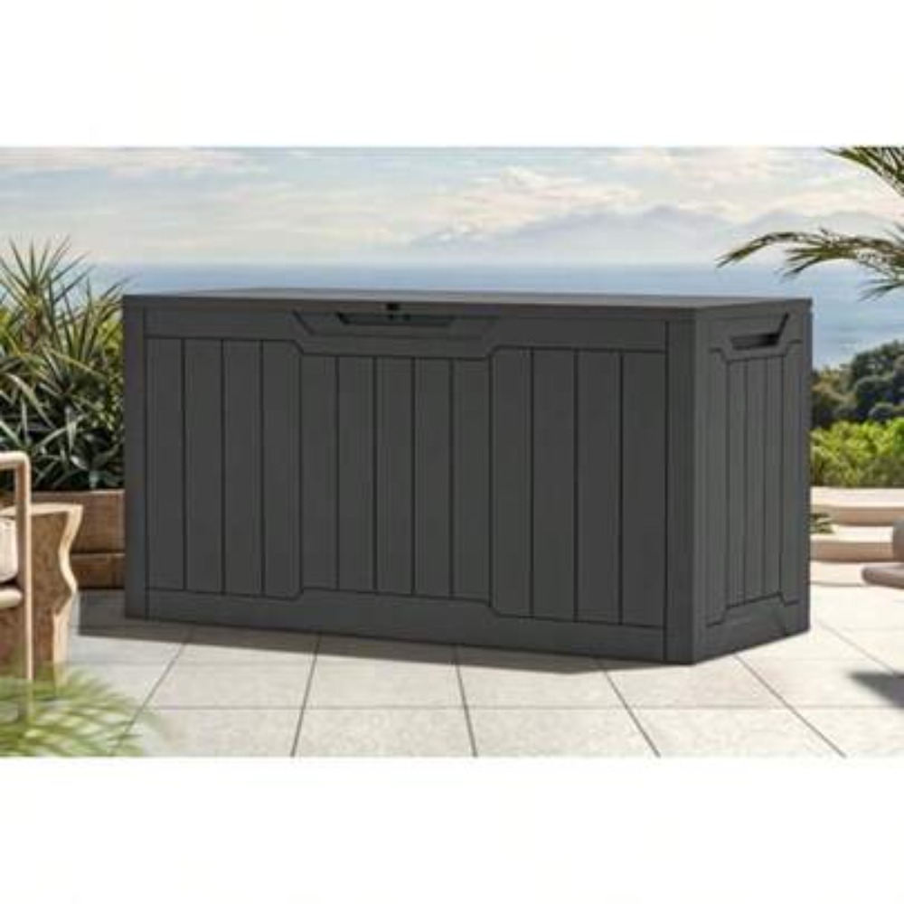 80 Gallon Waterproof Deck Box  - Gardening Tools Storage ulasan dan harga