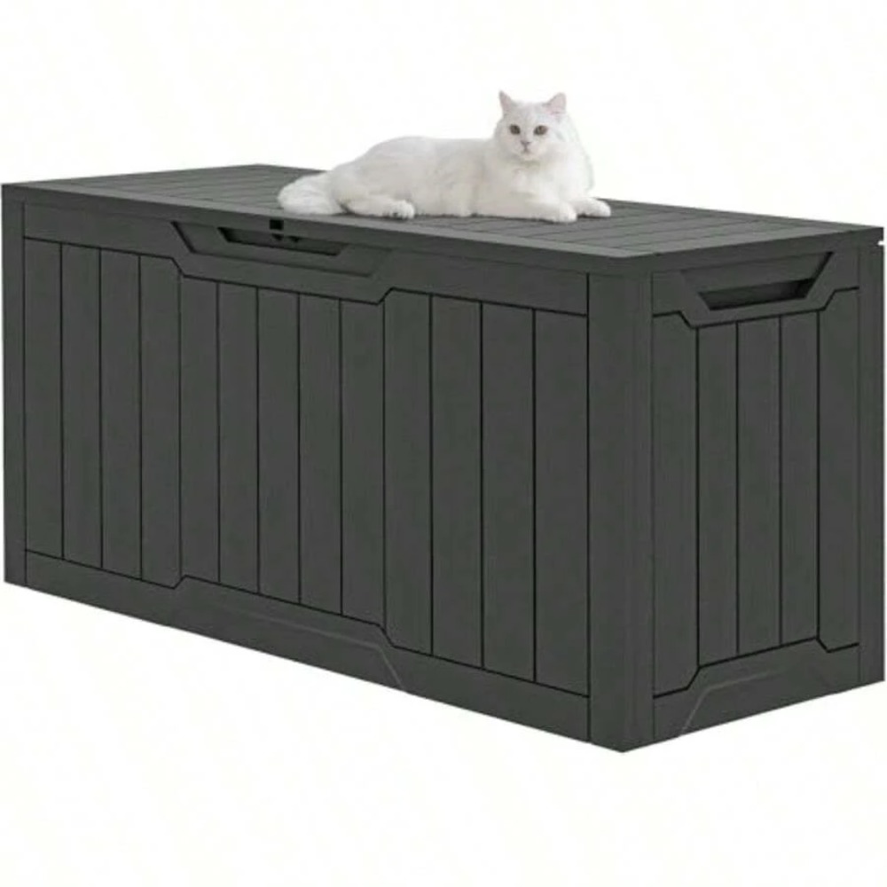 80 Gallon Waterproof Deck Box  - Gardening Tools Storage ulasan dan harga