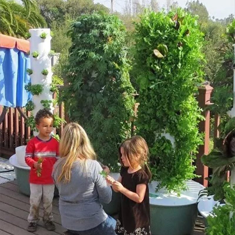 Vertical Hydroponic Grow Tower - Hydroponic System ulasan dan harga
